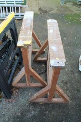 A pair of trestles