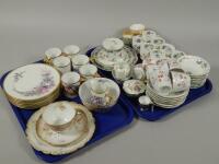 Various items of Limoges tea and coffee ware