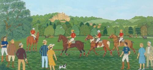 Vincent Haddelsey (1934-2010). Polo Match