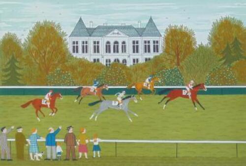 Vincent Haddelsey (1934-2010). Horse Race