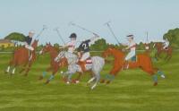 Vincent Haddelsey (1934-2010). Polo Match