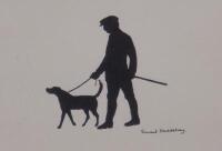 Vincent Haddelsey (1934-2010). Man and Dog