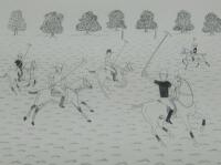 Vincent Haddelsey (1934-2010). Polo Match