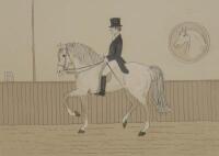 Vincent Haddelsey (1934-2010). Dressage