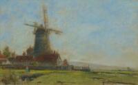 Thomas William Hammond (1854-1935). The Mill at Blakeney