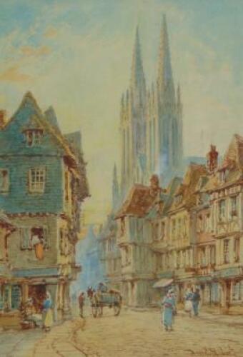 David Roberts. Quimper Brittany