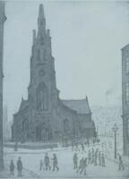 ‡Laurence Stephen Lowry (1887-1976). St Simon's Church Salford