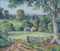 K.P. Johnson (20thC). Near Castle Grey Somerset