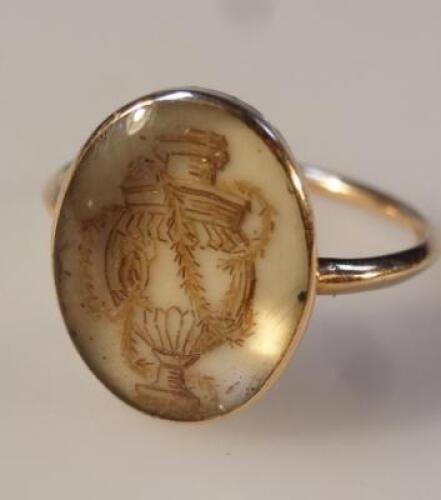 A George III signet ring