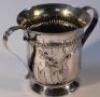 A George III silver porringer