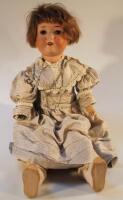 A late 19th/early 20thC doll stamped W Germany O