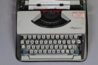 An Olympia portable typewriter