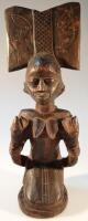 An African hardwood tribal figure