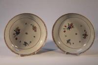 Two early 19thC Chinese export plates