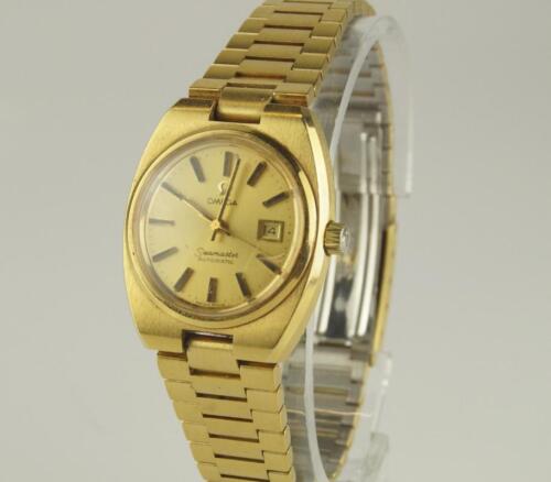 A 1970s ladies gold capped Omega Seamaster wristwatch