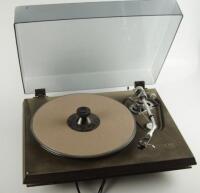 A Systemdek Transcription record turntable.