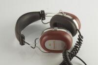 A 1970s pair of Panasonic EAH22 stereo headphones