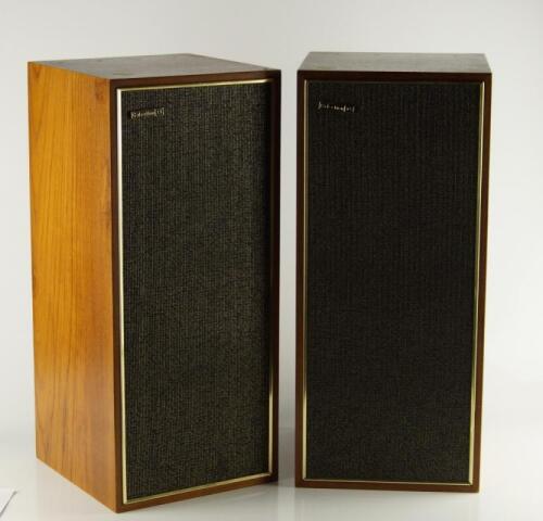 A pair of Celestion 15 Ditton loud speakers.