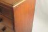 A Victorian bowfronted mahogany chest of drawers - 3