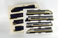 A Hornby Railways four piece Eurostar set