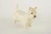 A Beswick white West Highland terrier.