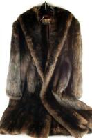 A mid 20thC long fur coat