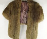 A mid 20thC fur shawl.