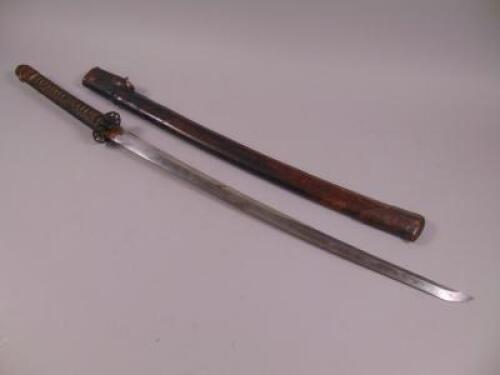 A late 19th/early 20thC Japanese samurai sword