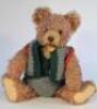 An early 20thC plush teddy bear