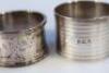 A Victorian silver napkin ring - 2