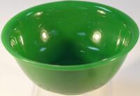 A fine Peking jade-green glass bowl