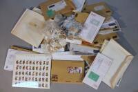 A large quantity of various stamps