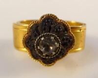 An Victorian mourning ring