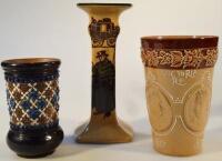 A quantity of Doulton Lambeth and seriesware