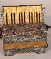 A mid-20thC German Pietro piano accordion