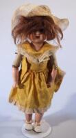 An early 20thC Armand Marseille 3705/0 bisque headed doll