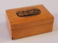 An Edwardian Mauchline ware sycamore box