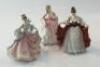 Three Royal Doulton figures