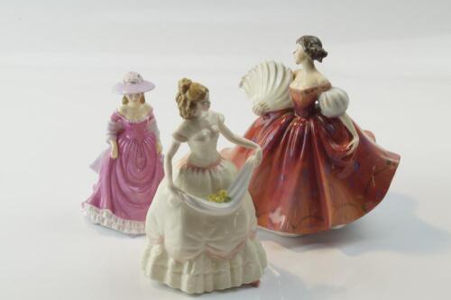 Three Royal Doulton figures