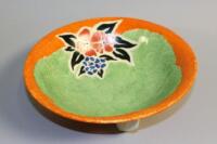 A Newport Pottery Clarice Cliff Bizarre Nuage Flower circular bowl