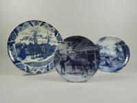 Three items of modern Delft