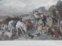 After Sir Edwin Landseer. Highland drovers departure from the south