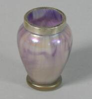 A Victorian Loetz style vase