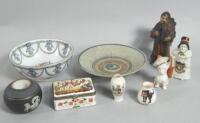 Various English and Continental pottery and porcelain