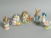 Various Beswick Beatrix Potter figures