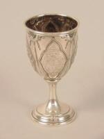 A 19thC silver plated trophy cup