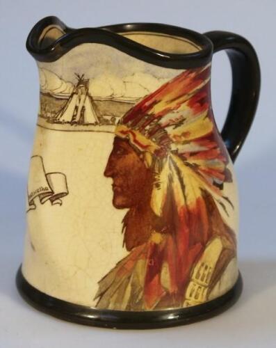 A Royal Doulton seriesware jug