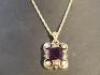 An amethyst jewellery set - 2