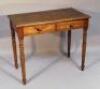 A 19thC mahogany side table