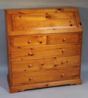 A stripped and lightly polished pine bureau